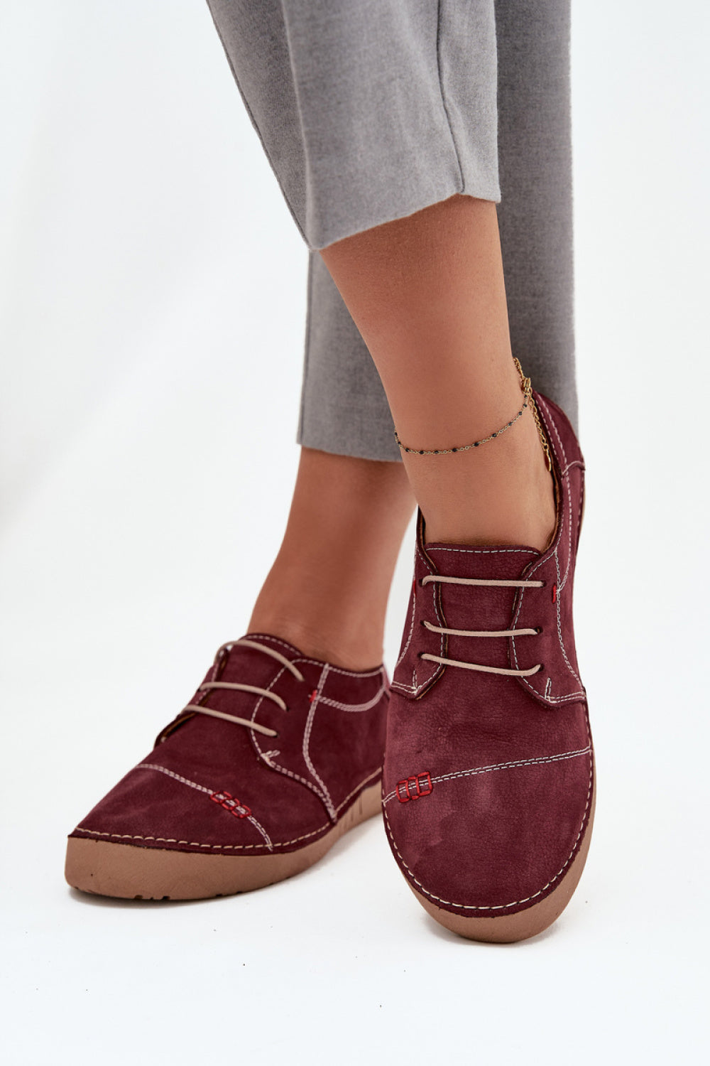 Bottes femme Step in style Chaussures Basses Chaussures — rouge