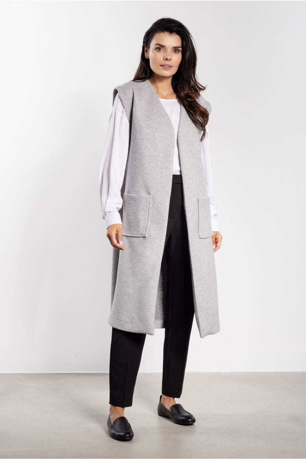Gilet femme awama — gris