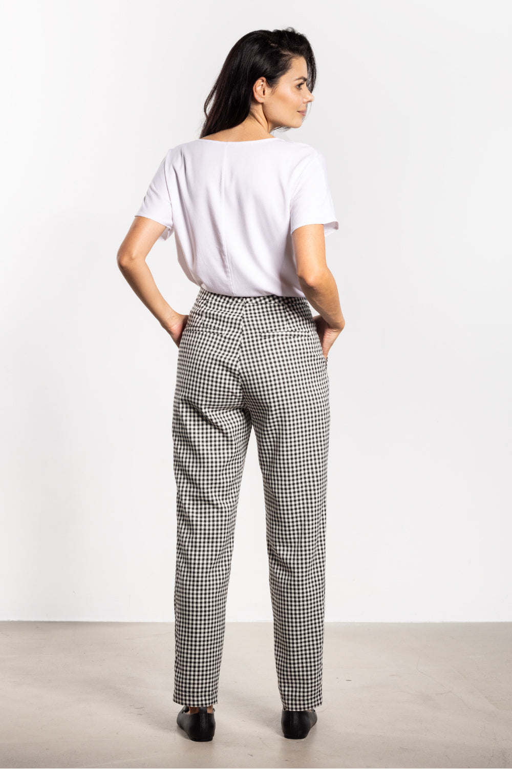 Chaussures à talons femme awama Pantalon Pantalon — blanc