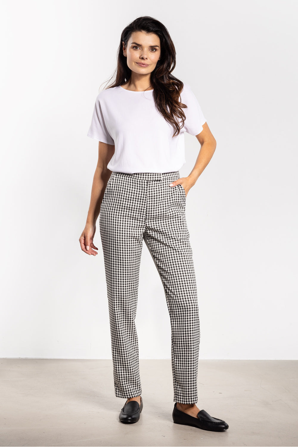Chaussures à talons femme awama Pantalon Pantalon — blanc