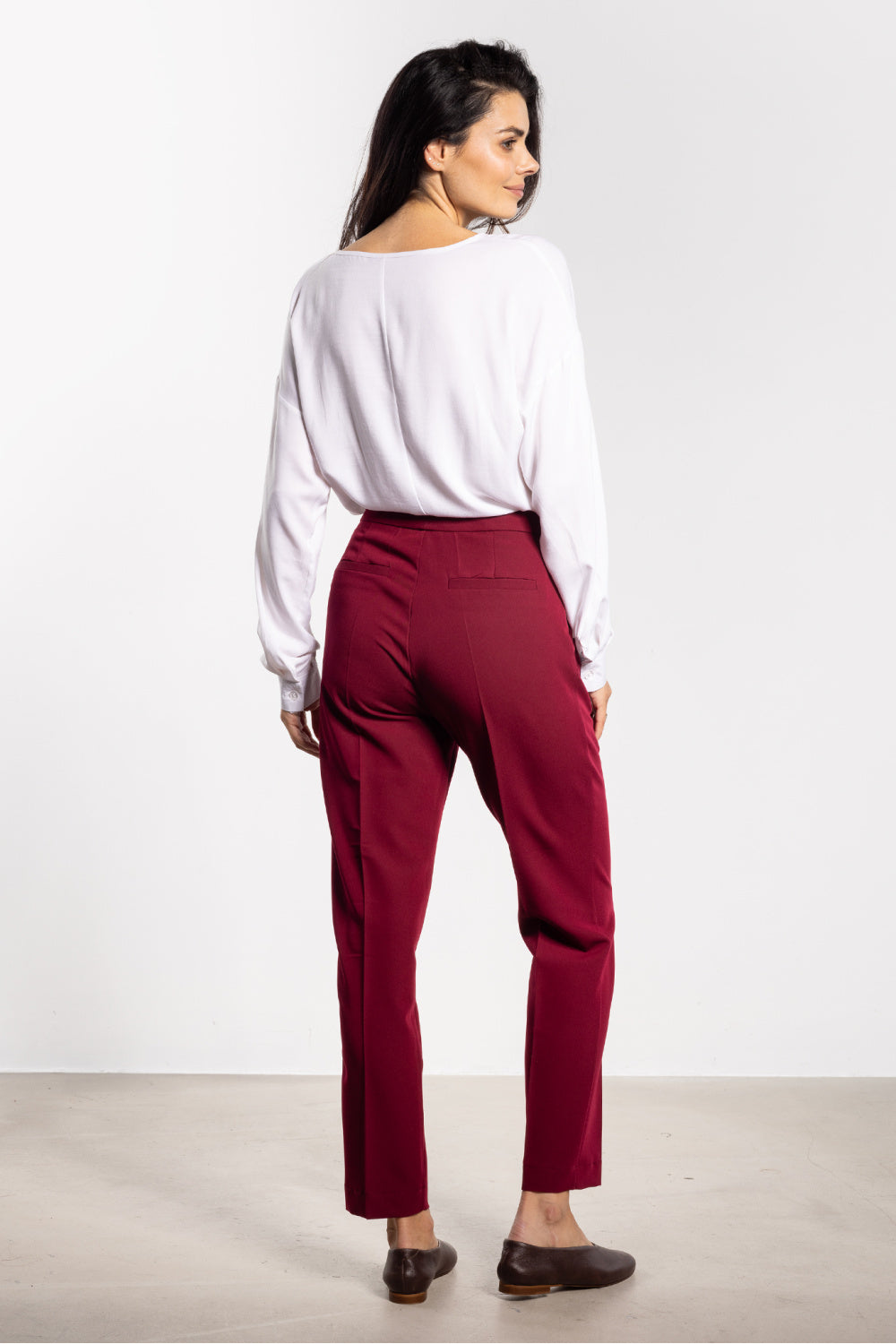 Chaussures à talons femme awama Pantalon Pantalon — rouge
