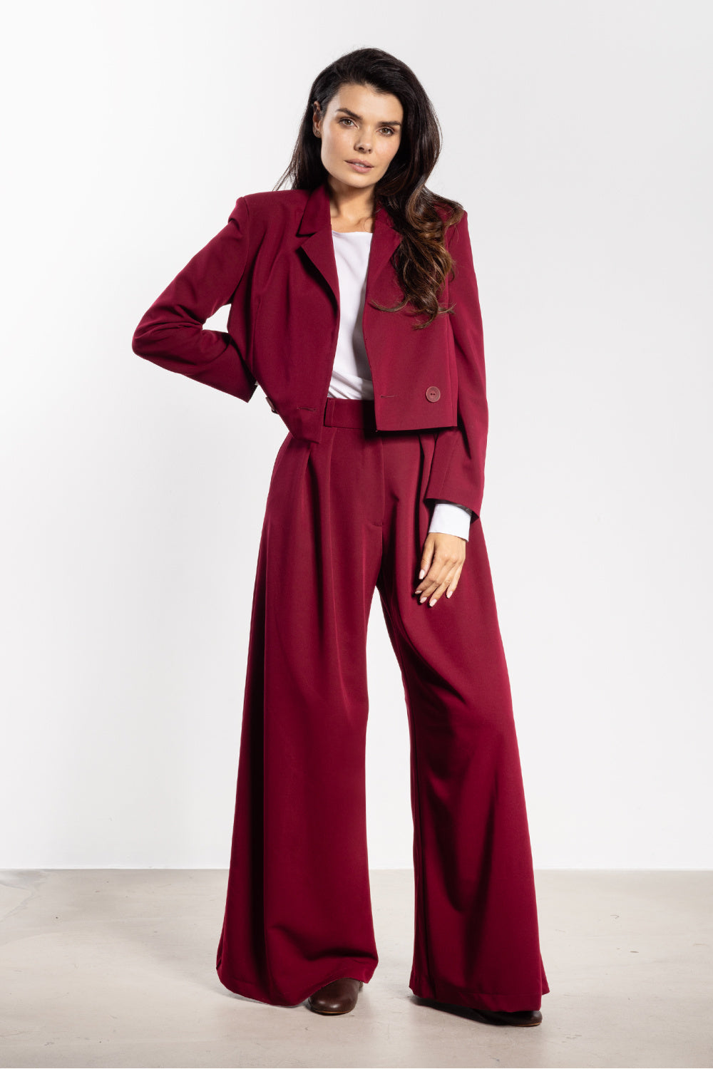 Chaussures à talons femme awama Pantalon Pantalon — rouge