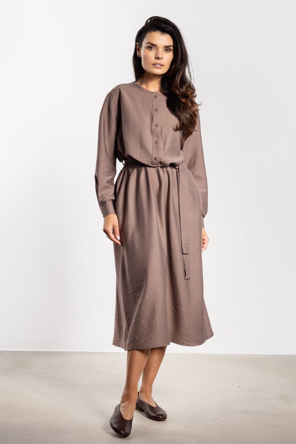 Robe femme awama De Jour De — brun