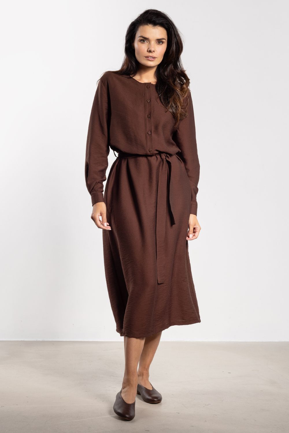 Robe femme awama De Jour De — brun