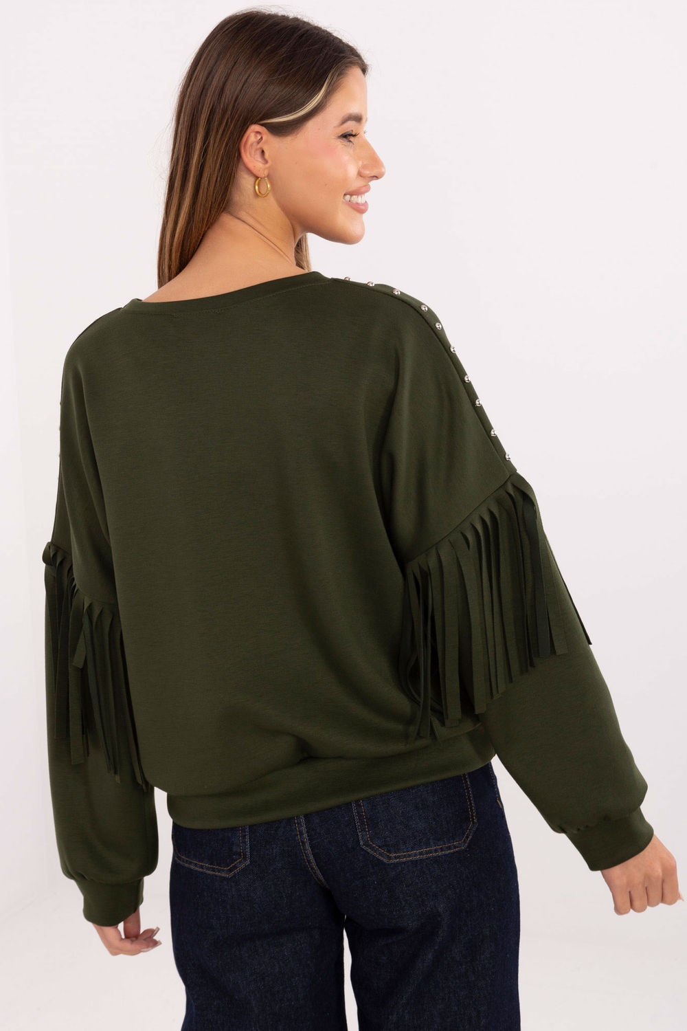 T-shirt femme Rue Paris Sweatshirt Sweatshirt — vert
