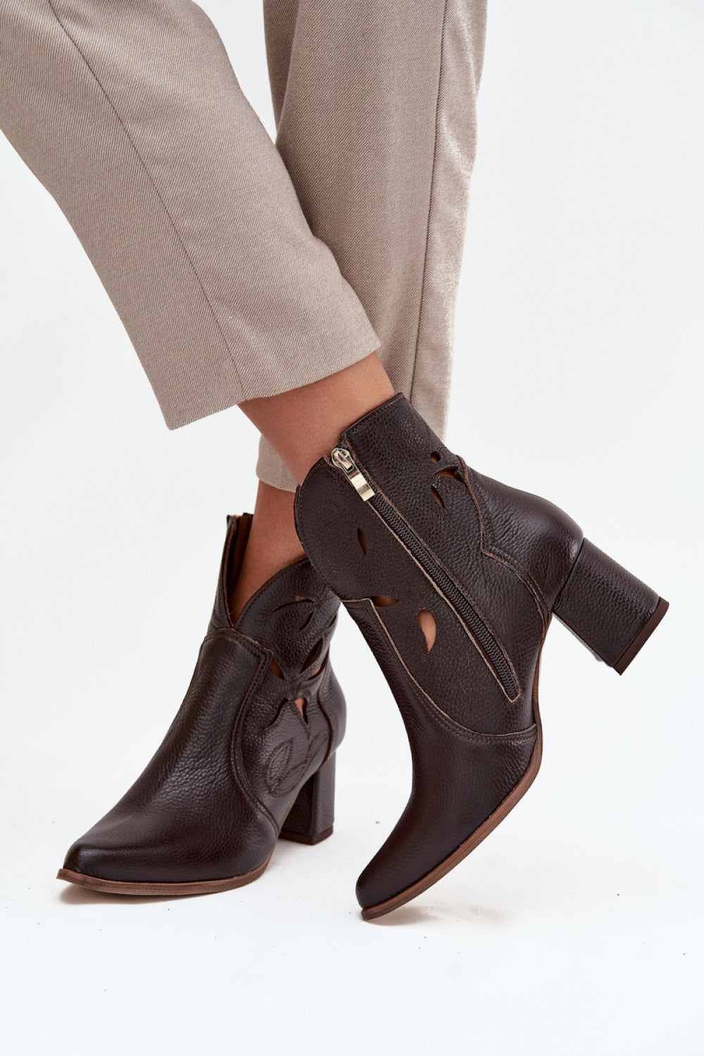 Bottes femme Step in style À Talons À — brun