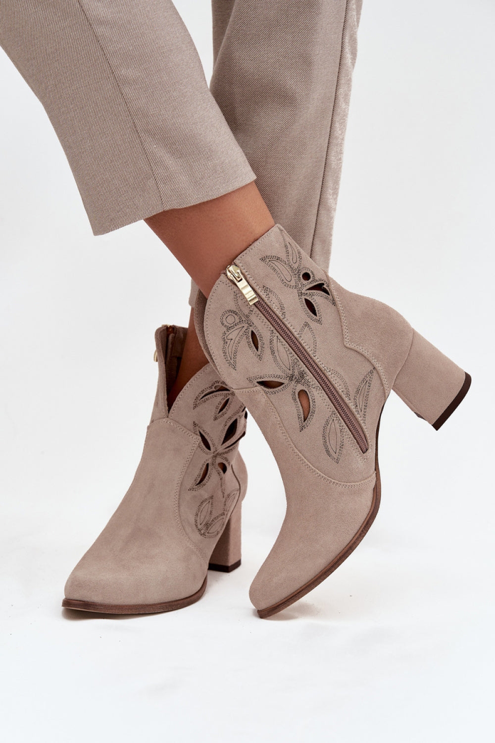 Bottes femme Step in style À Talons À — beige