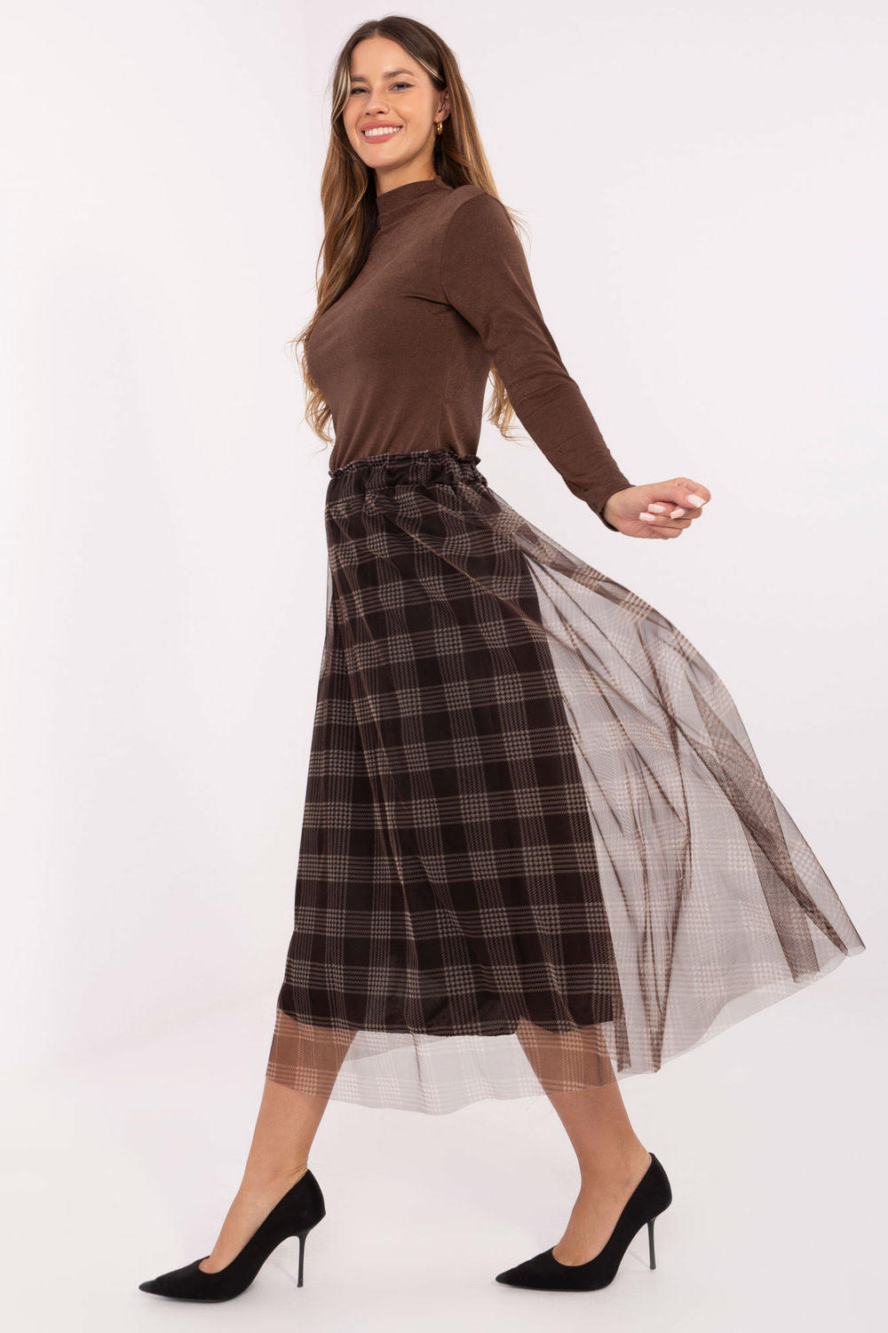 Jupe femme Italy Moda — brun