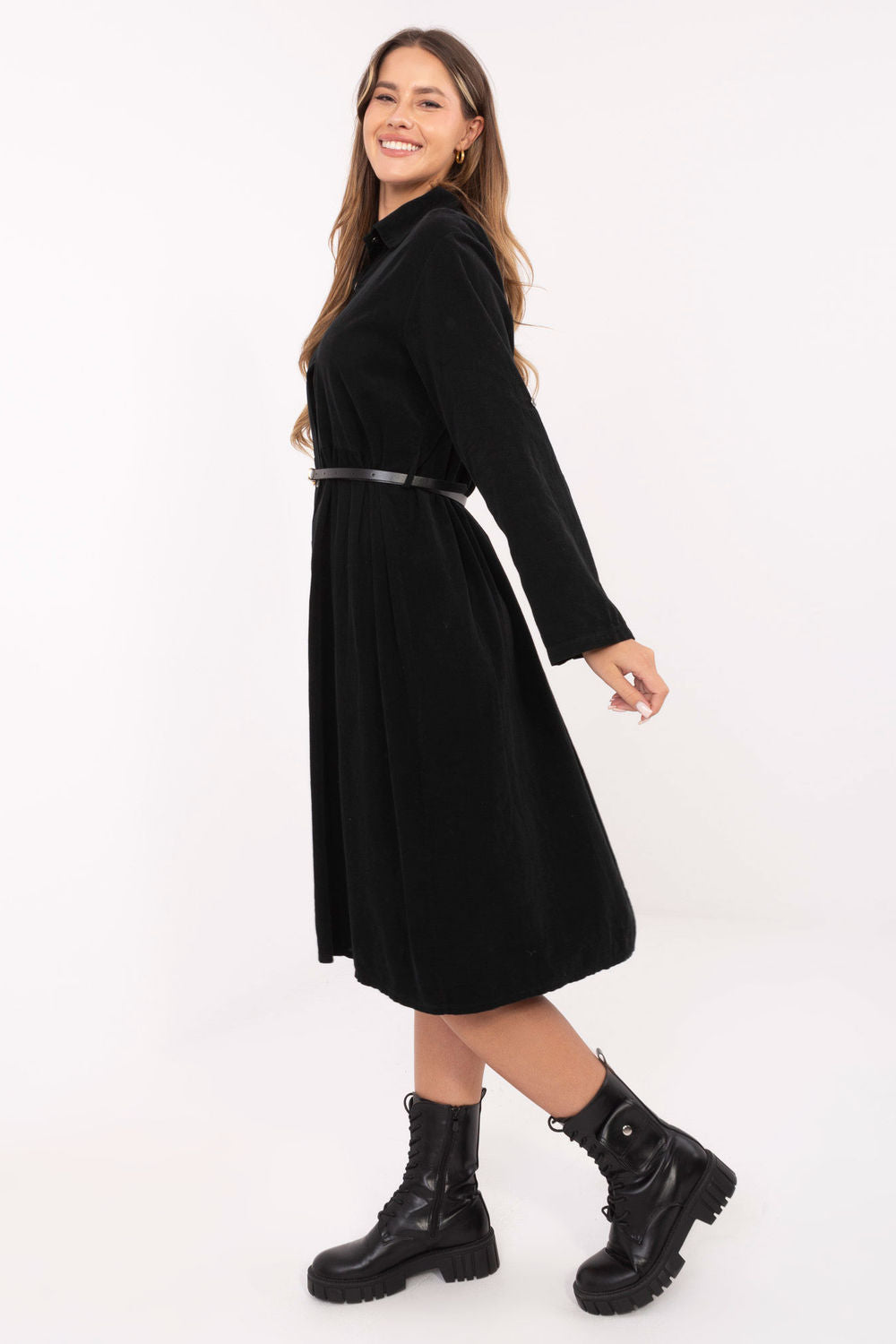 Robe femme Italy Moda De Jour De — noir