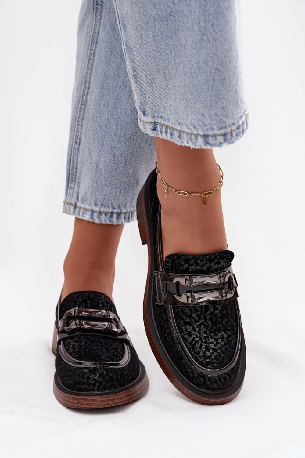 Moccasins femme Step in style — noir