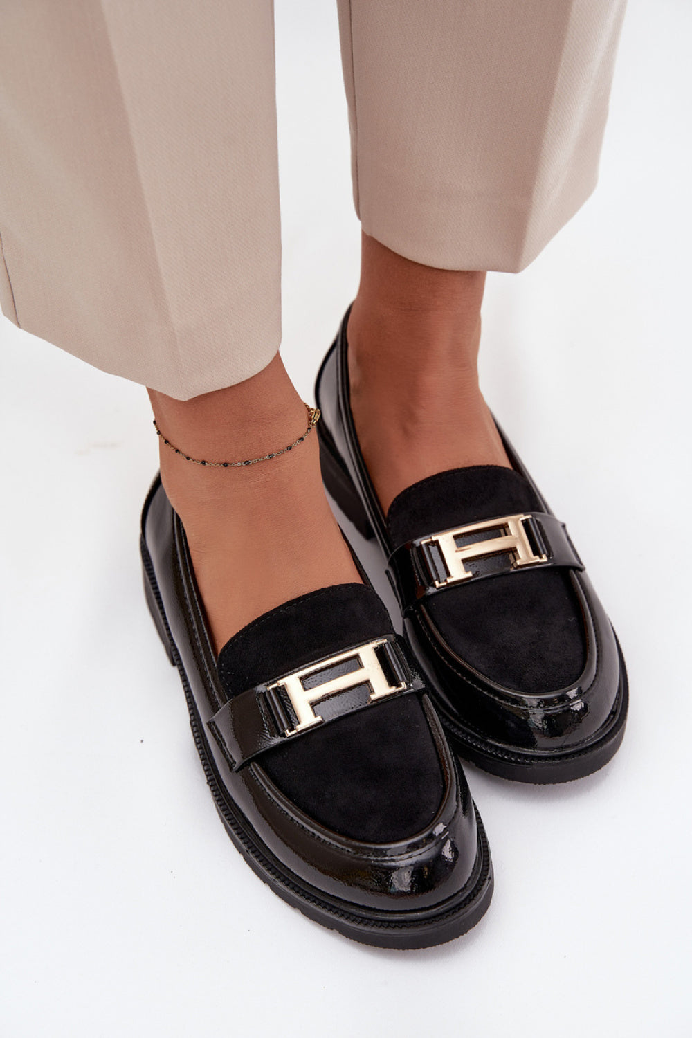 Moccasins femme Step in style — noir