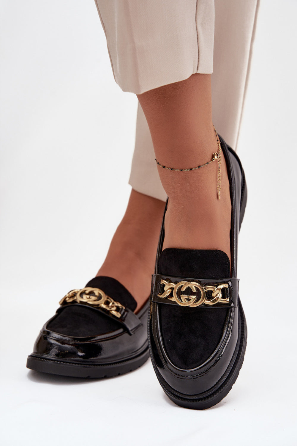 Moccasins femme Step in style — noir