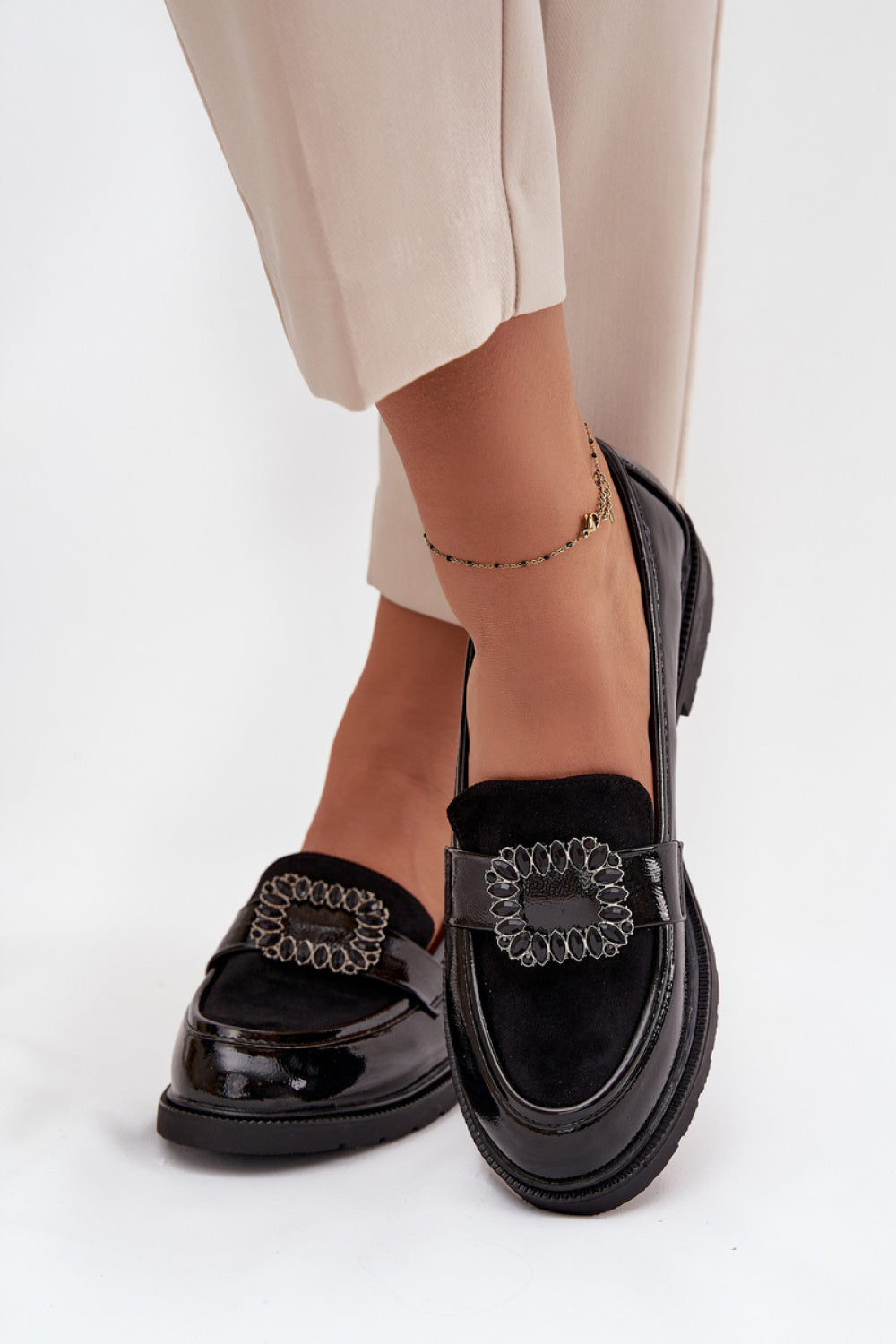 Moccasins femme Step in style — noir