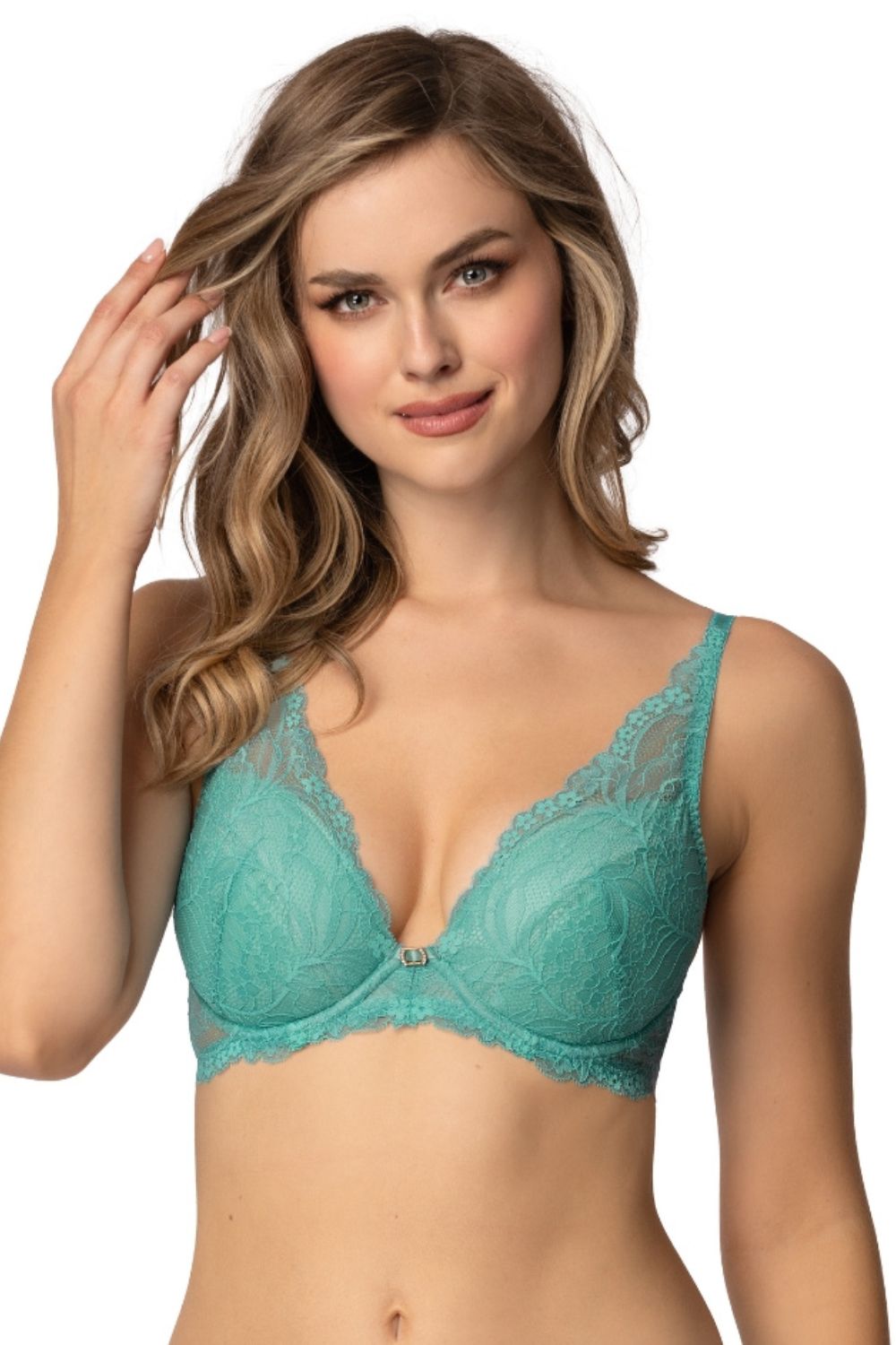 Soutien-gorge push-up femme Mat — bleu