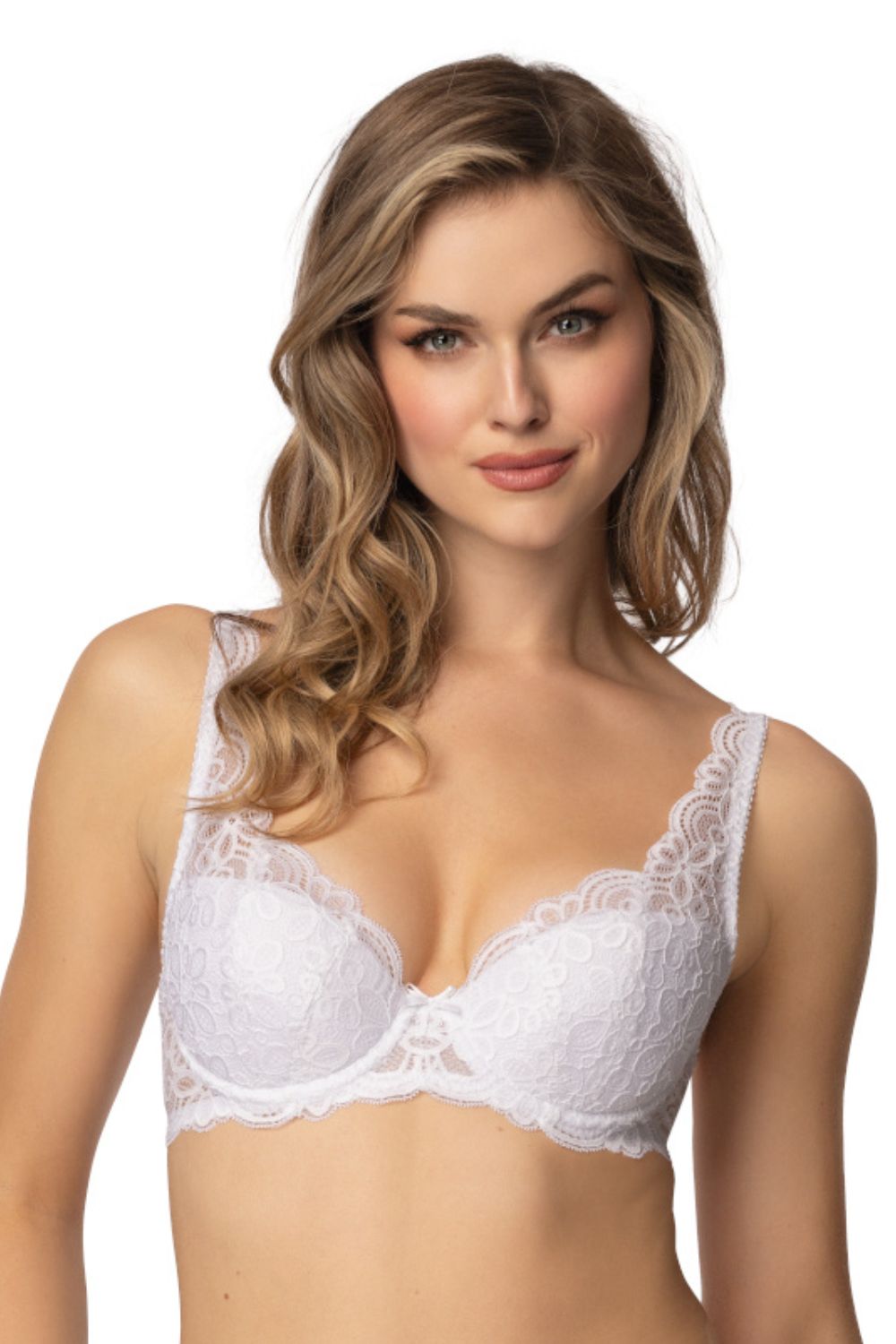 Soutien-gorge push-up femme Mat — blanc
