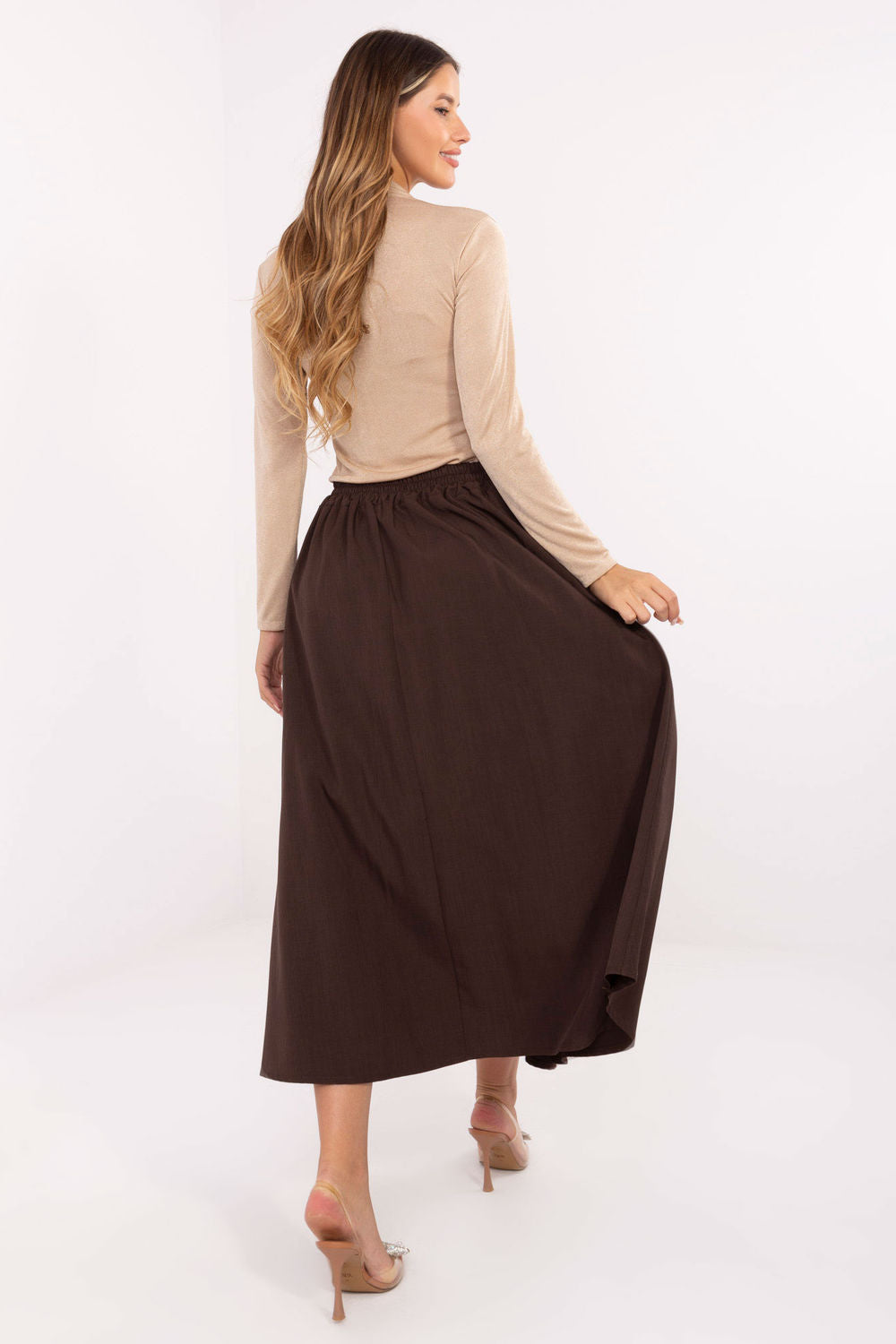 Jupe femme Rue Paris — brun