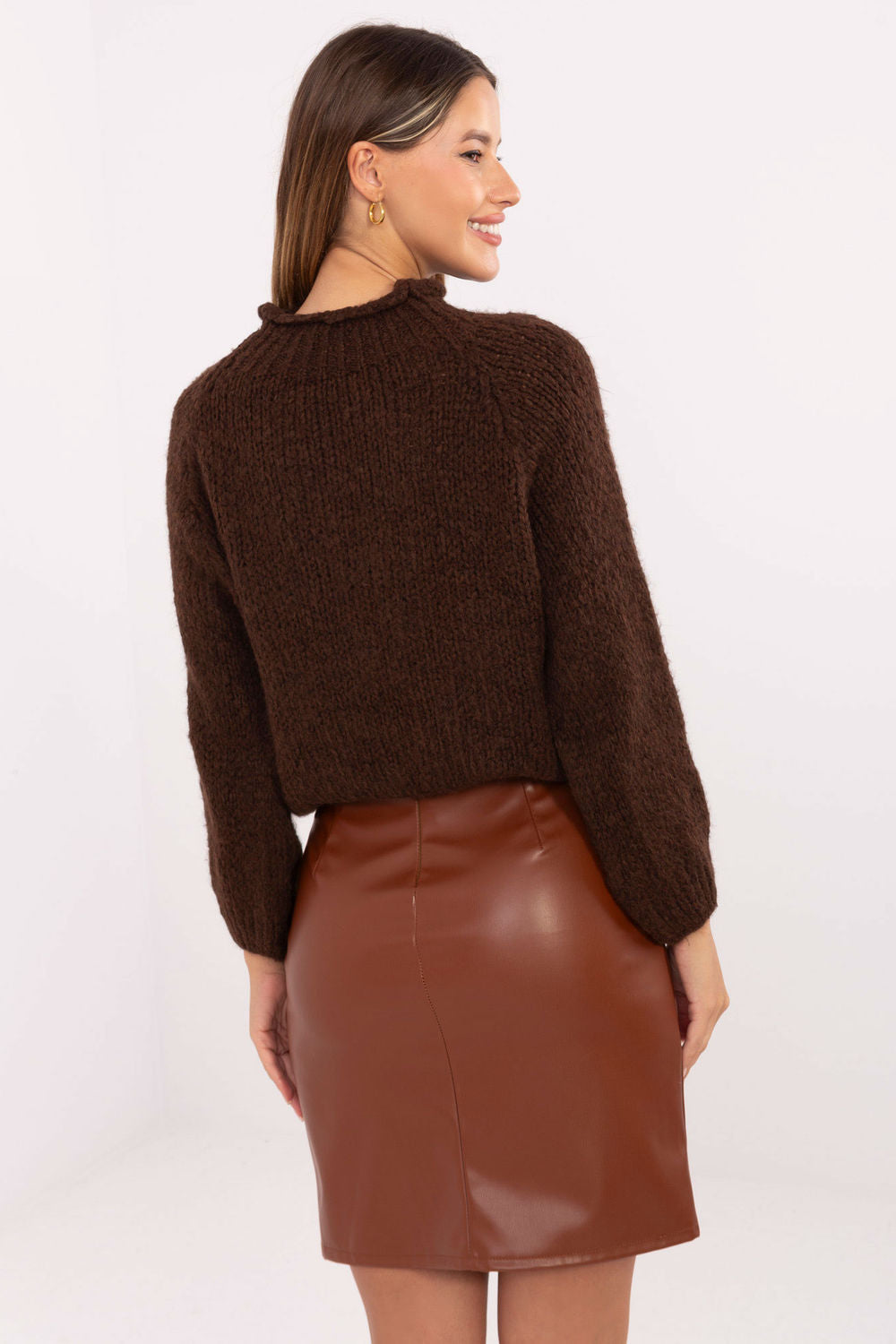 Jupe femme Rue Paris Courte Courte — brun