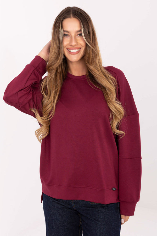 T-shirt femme Relevance Sweatshirt Sweatshirt — rouge