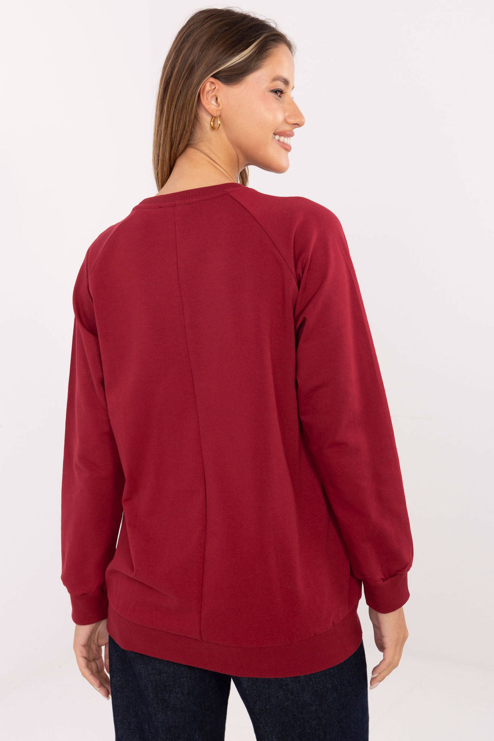 T-shirt femme Relevance Sweatshirt Sweatshirt — rouge