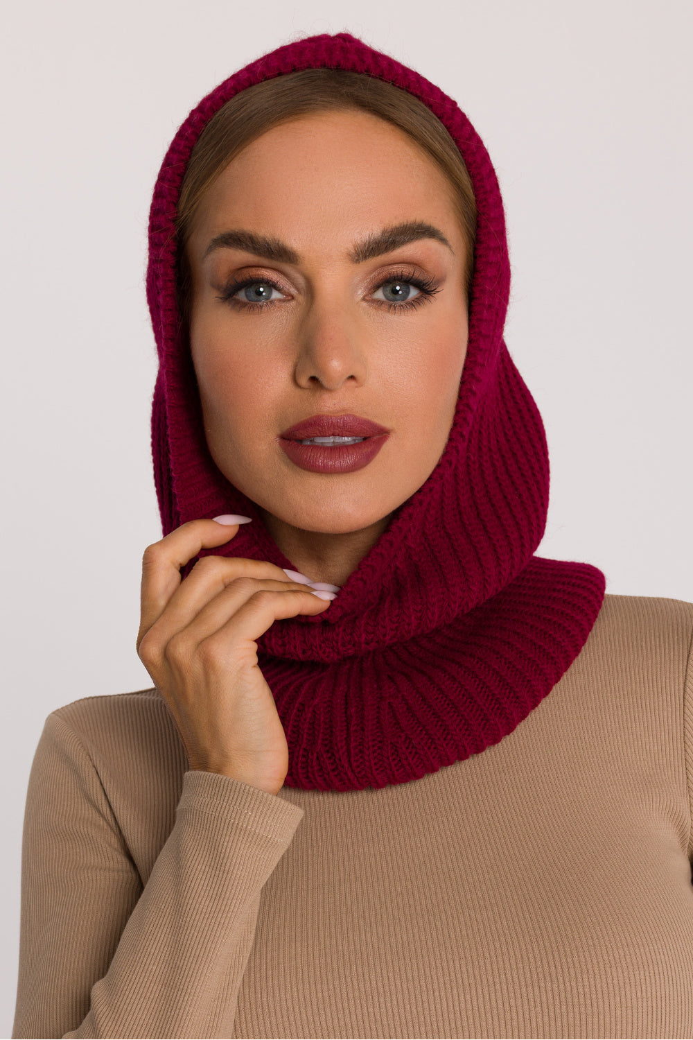 Balaklava femme Moe — rouge