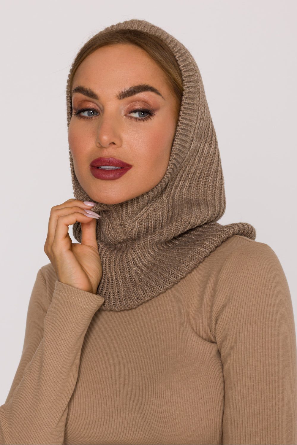 Balaklava femme Moe — beige