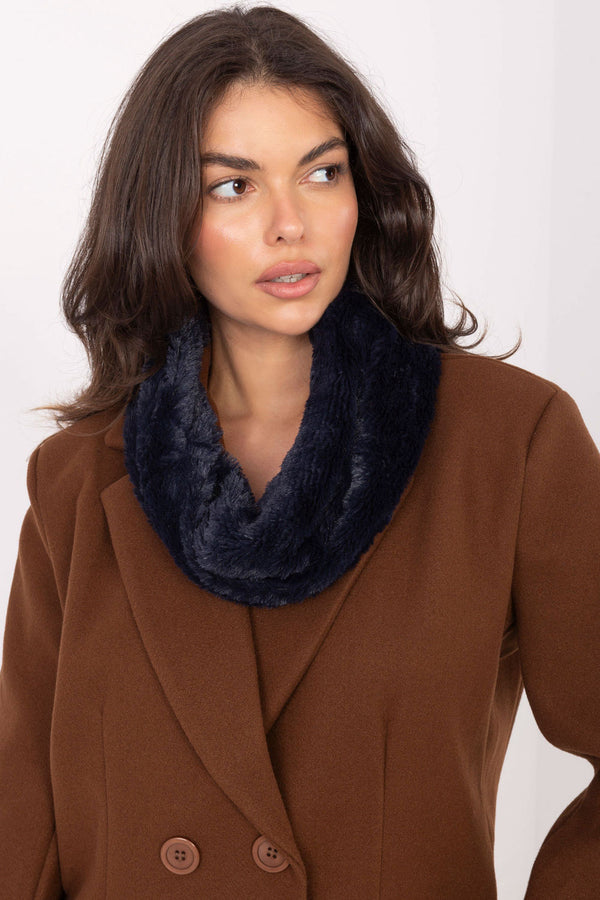 Infinity Écharpe femme AT — bleu marine
