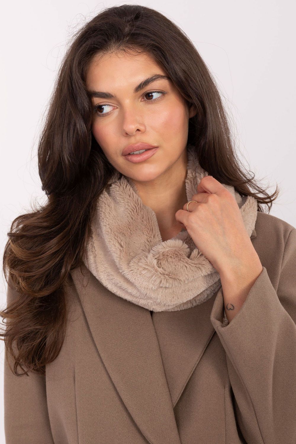 Infinity Écharpe femme AT — beige