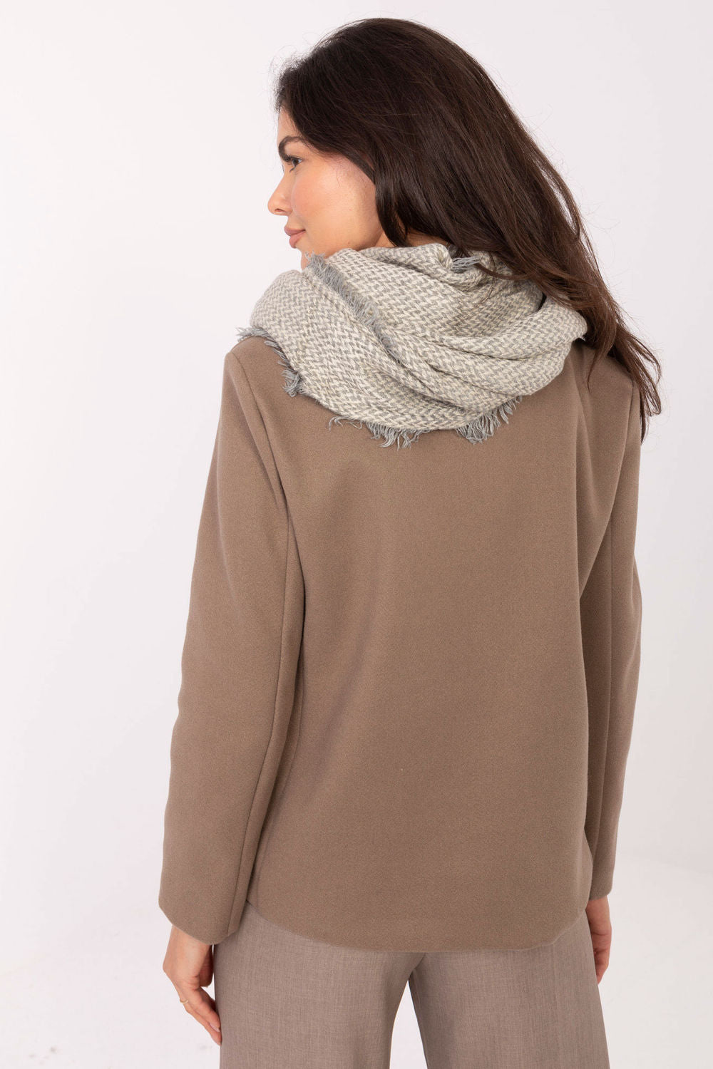 Châle femme AT — gris