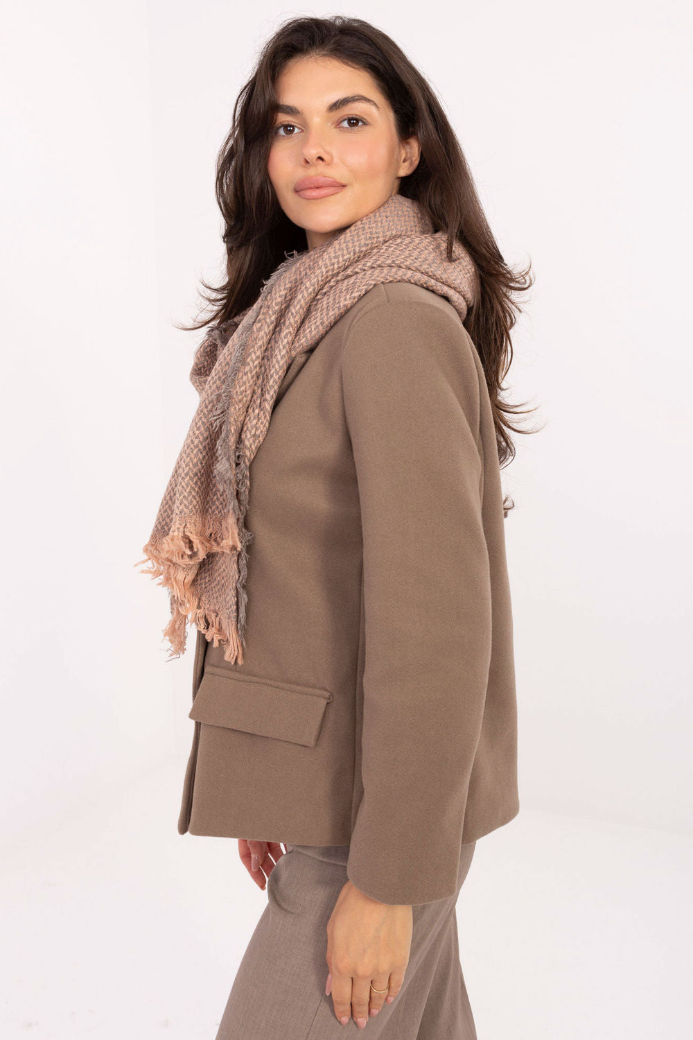 Châle femme AT — rosé