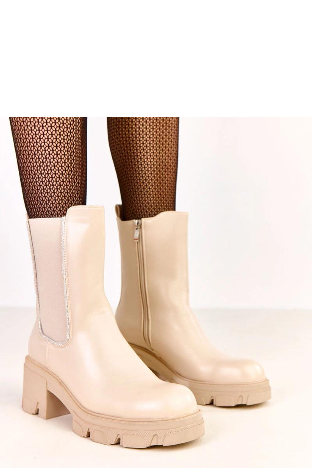Bottes femme Solea À Talons À — beige