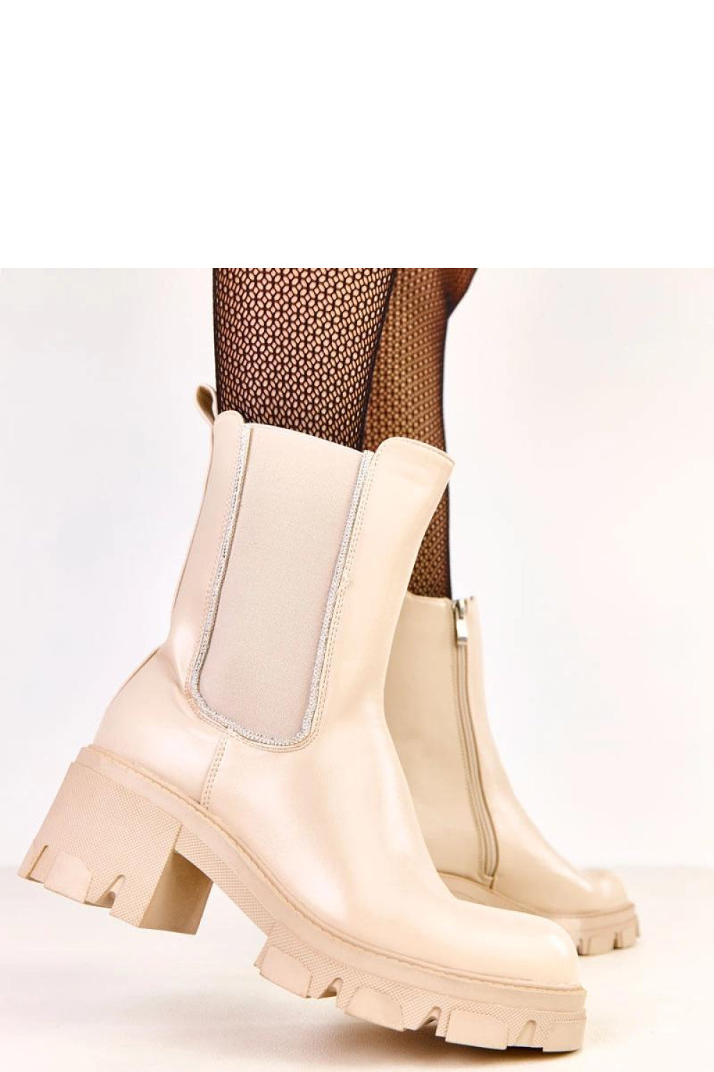 Bottes femme Solea À Talons À — beige
