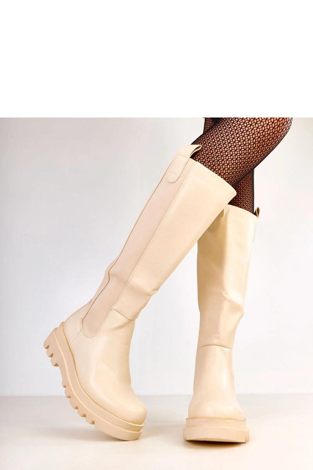 Bottes femme Solea Cuissardes Cuissardes — beige