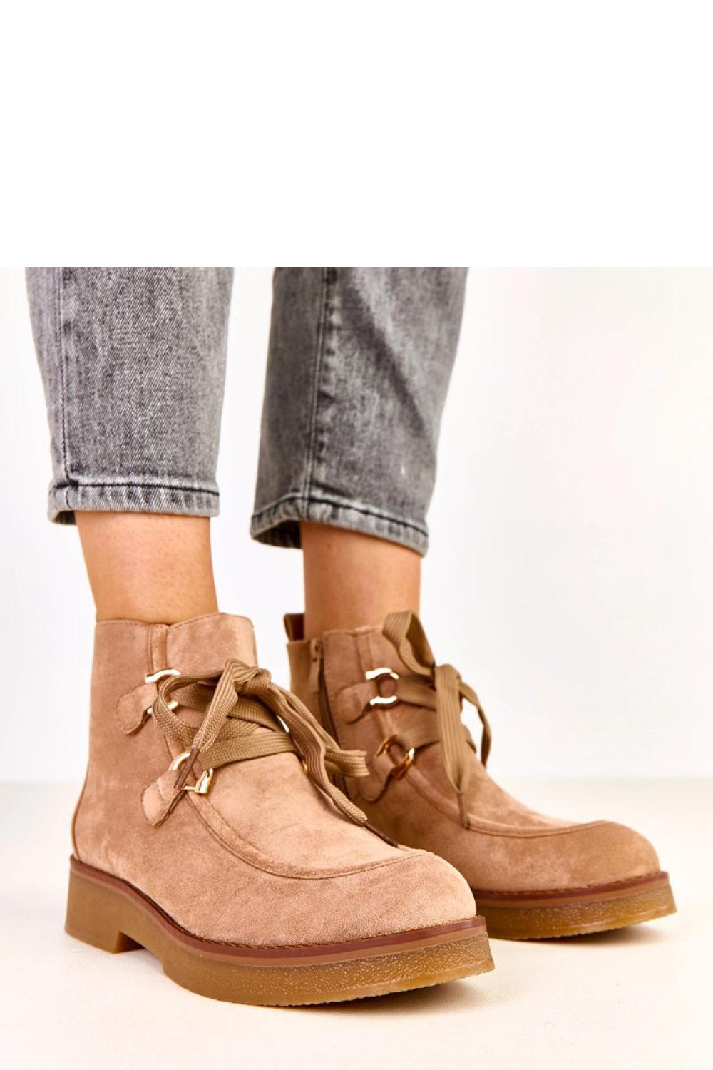Bottes femme Solea — beige