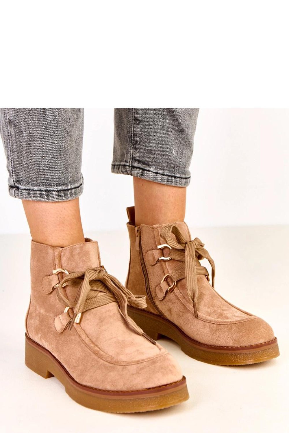 Bottes femme Solea — beige
