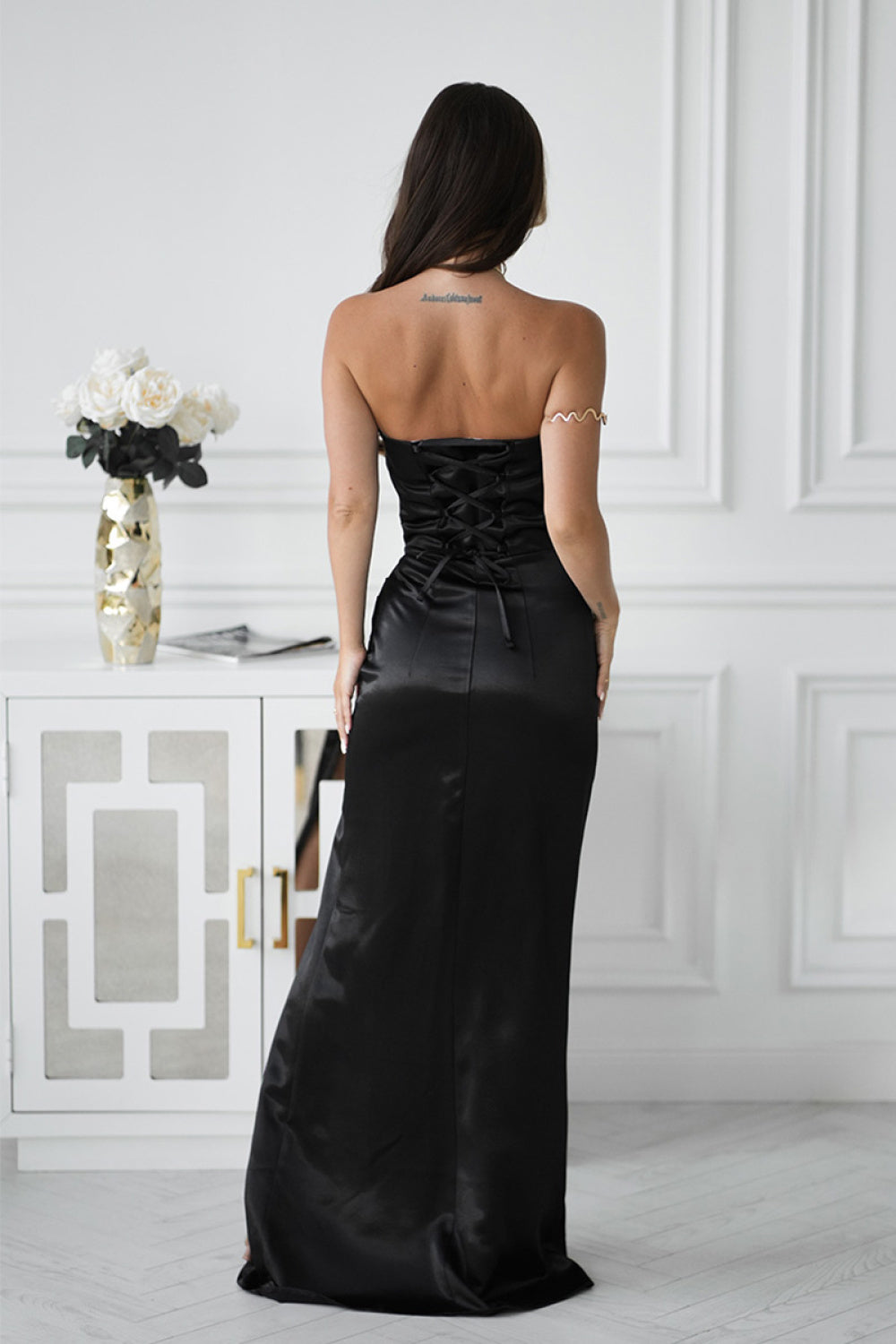 Robe femme Bicotone Longue Longue — noir