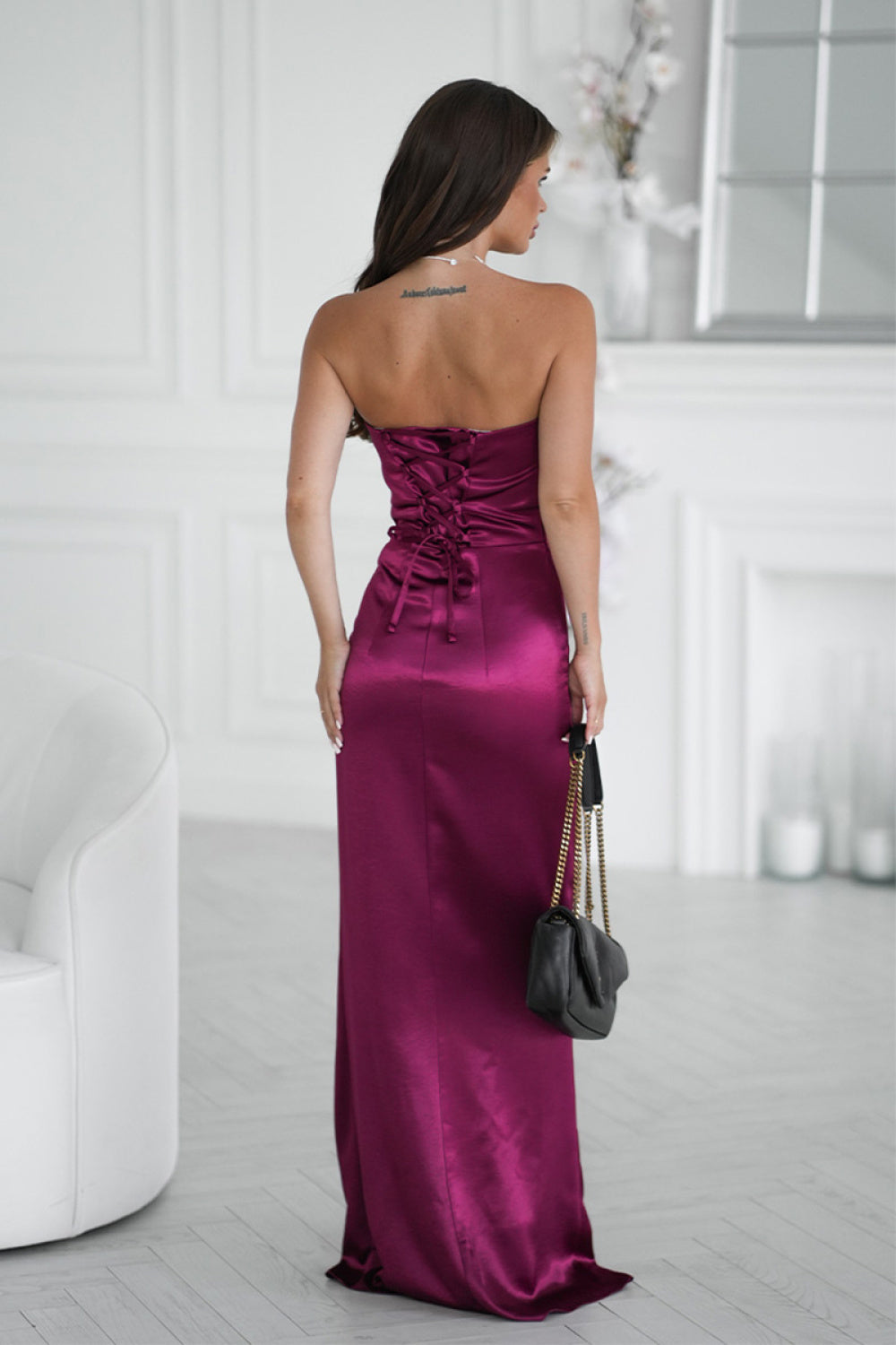 Robe femme Bicotone Longue Longue — rouge