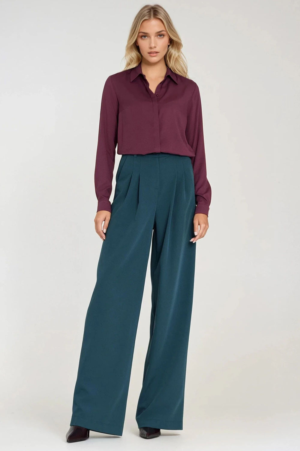 Chaussures à talons femme Nife Pantalon Pantalon — bleu