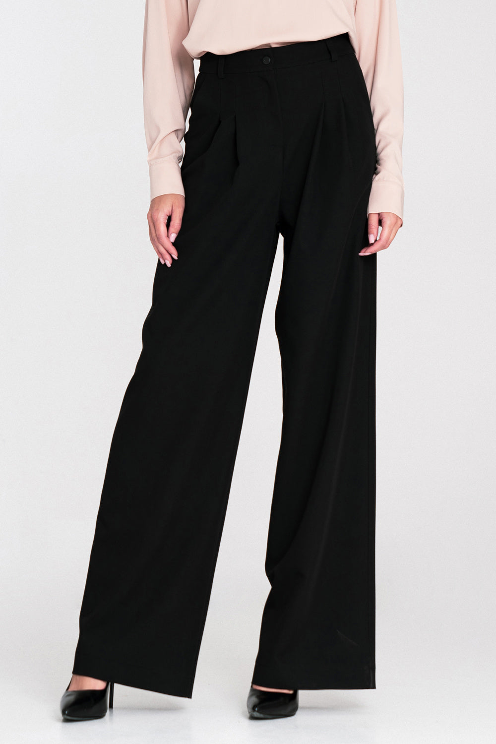 Chaussures à talons femme Nife Pantalon Pantalon — noir