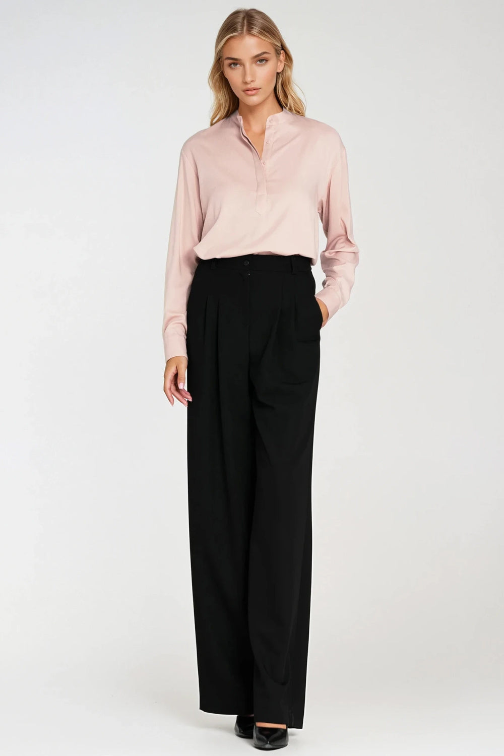 Chaussures à talons femme Nife Pantalon Pantalon — noir