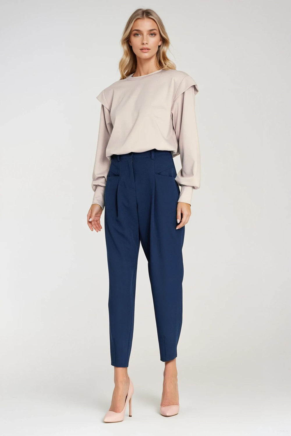 Chaussures à talons femme Nife Pantalon Pantalon — bleu