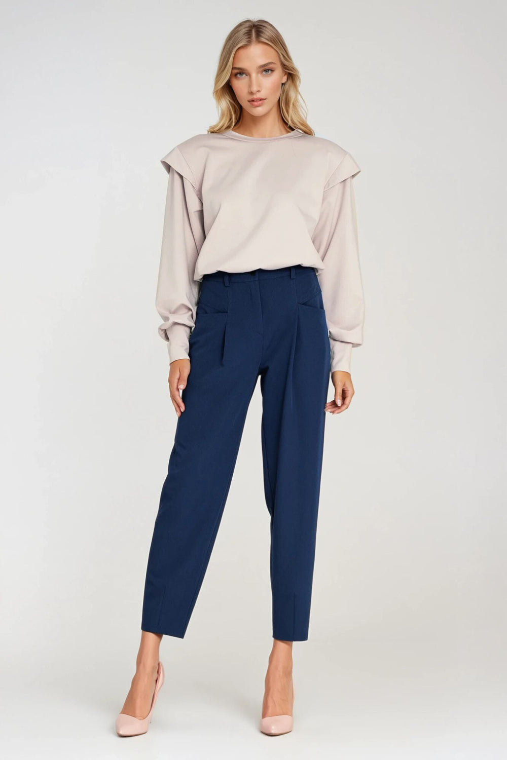 Chaussures à talons femme Nife Pantalon Pantalon — bleu