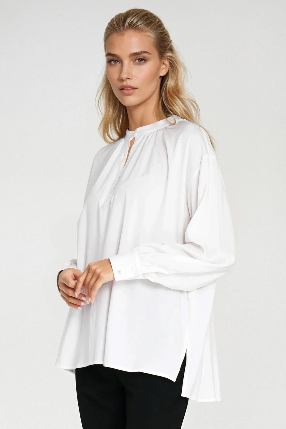 Blouse femme Nife Chemisier Chemisier — beige