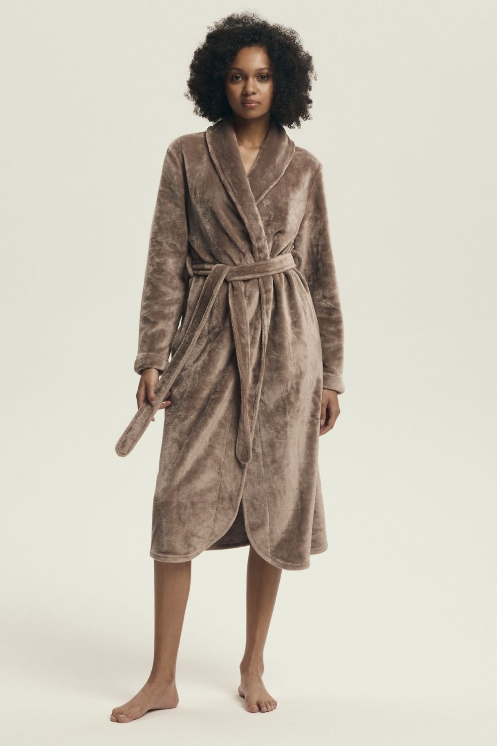 Robe femme Henderson Peignoir Peignoir — brun