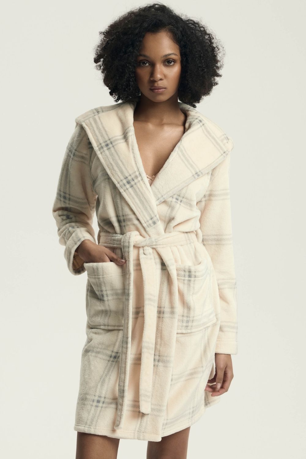 Robe femme Henderson Peignoir Peignoir — beige
