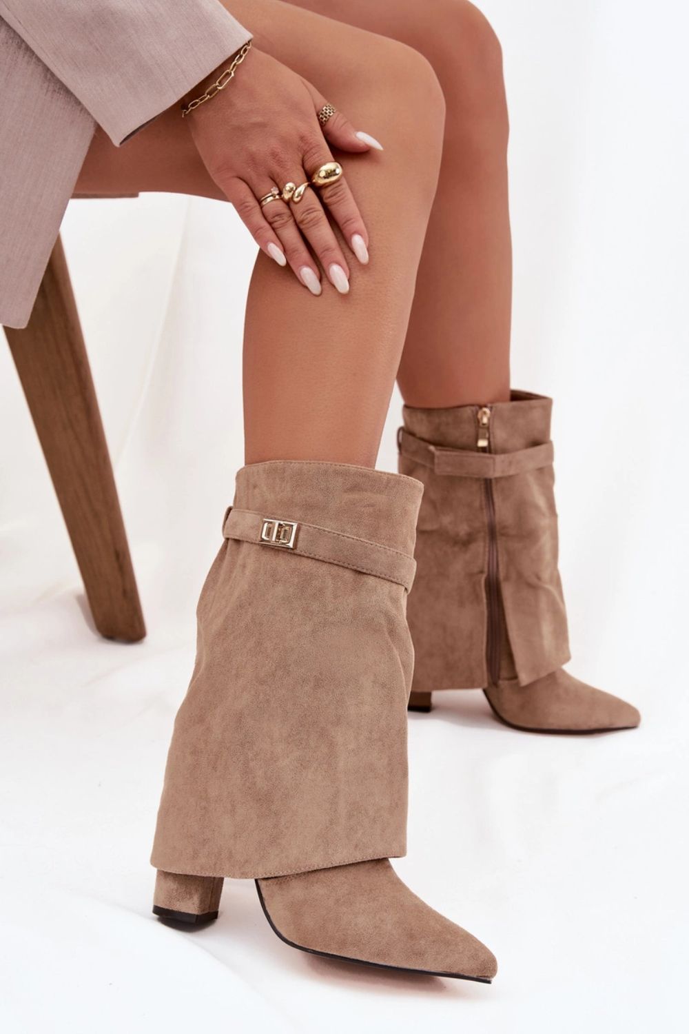 Bottes femme Step in style À Talons À — beige