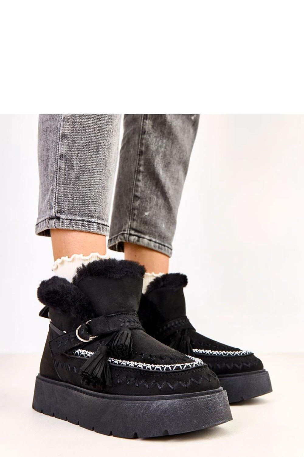 Bottes femme Solea De Neige De — noir