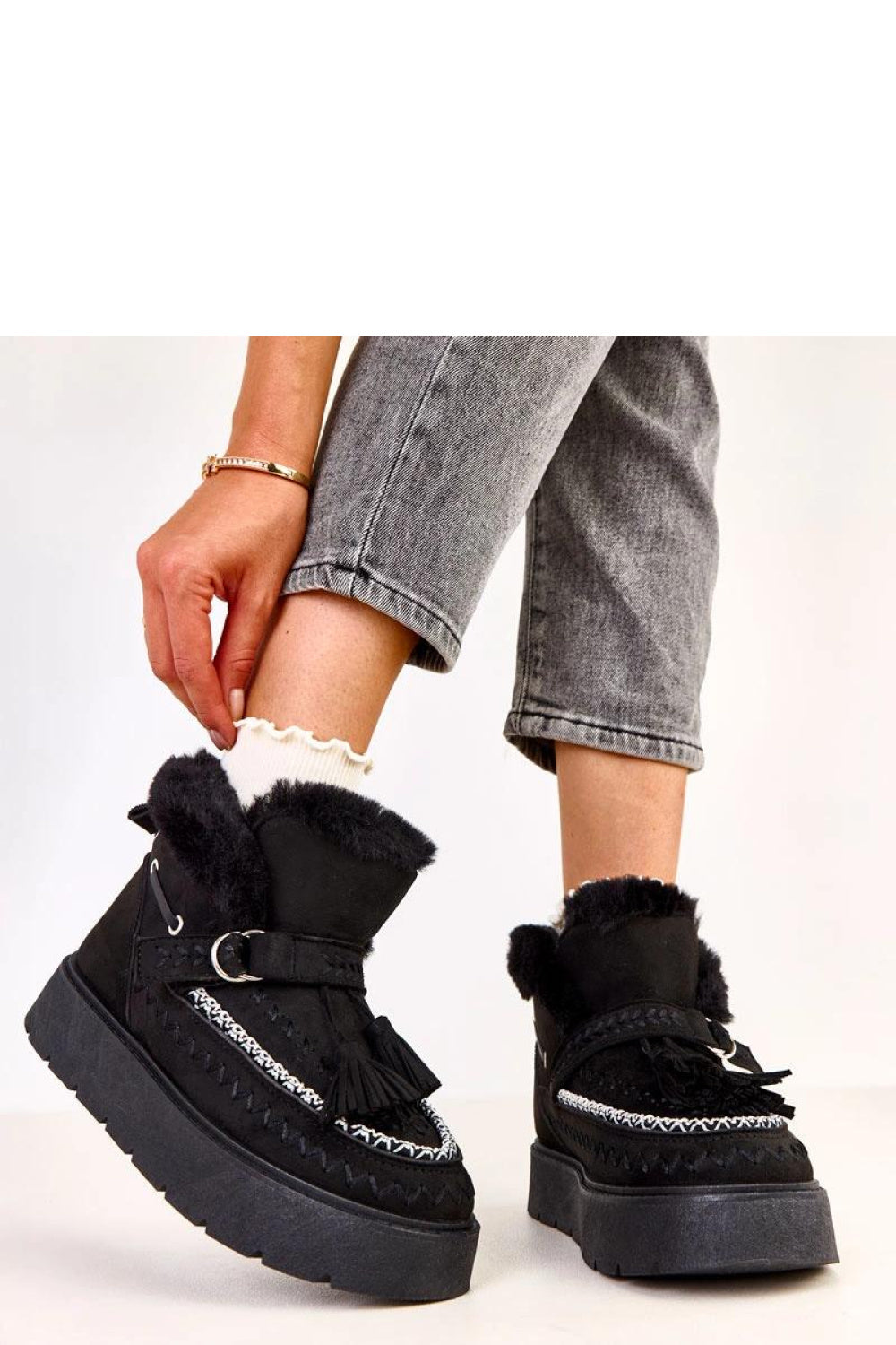 Bottes femme Solea De Neige De — noir
