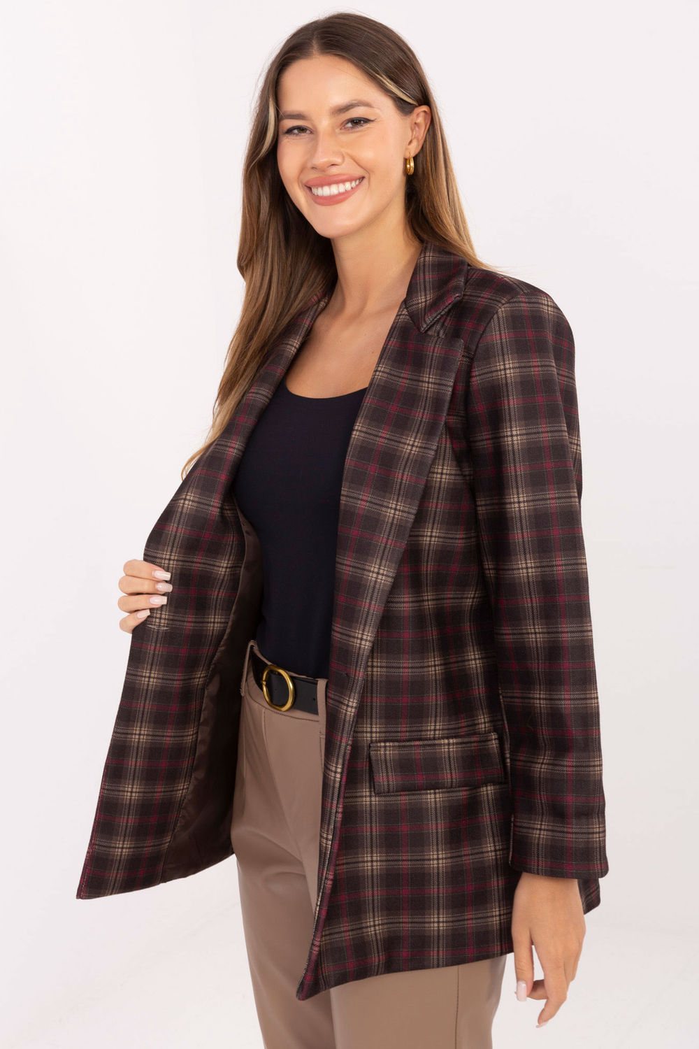 Veste femme Italy Moda — brun