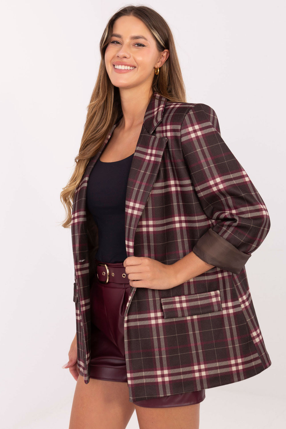 Veste femme Italy Moda — brun