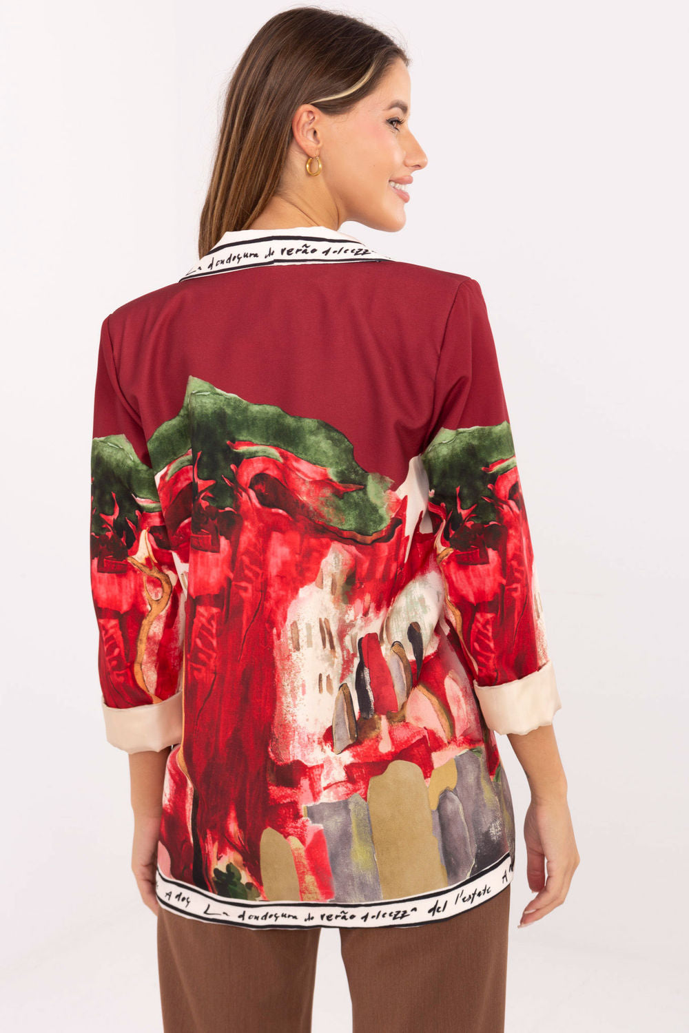 Veste femme Italy Moda — rouge